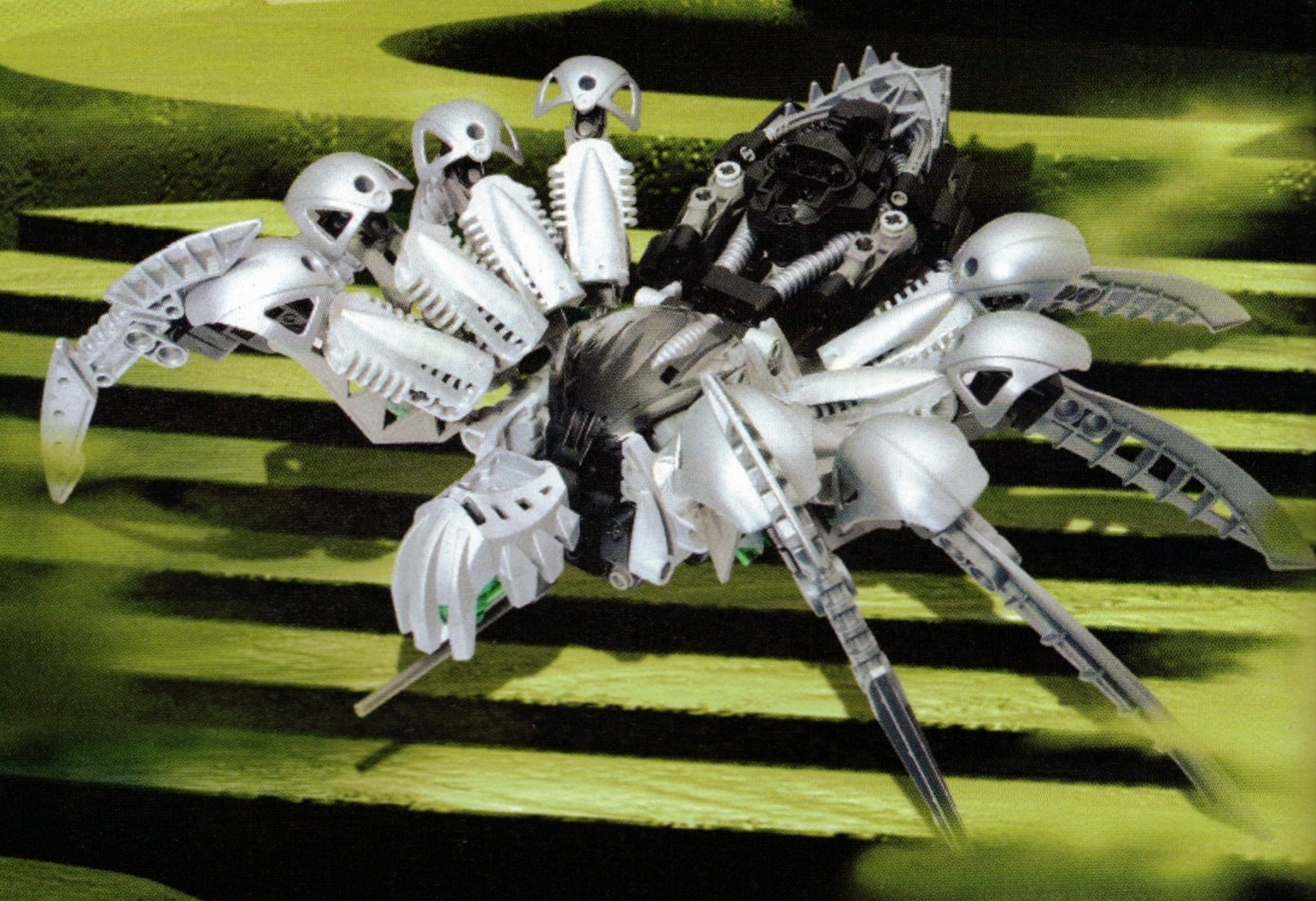 Silver Chute Spider, Designed by Daniel Emmons